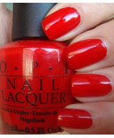 Esmaltes de uñas tonos rojos Opi