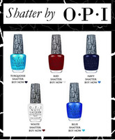 Esmaltes craquelados Opi Shatter