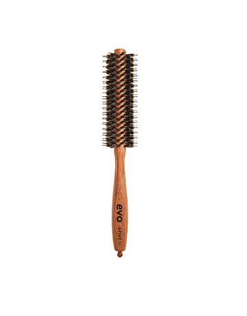 brosse ronde evo spike avec poils et poils en nylon evo 14mm