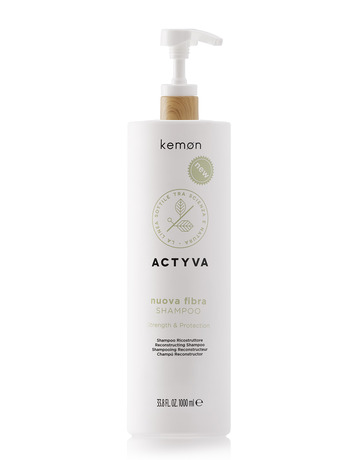 Kemon Actyva nouvelle fibre de shampooing 1000 ml