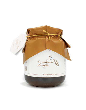 Ruche de miel sauvage de Sofia 1000 ml