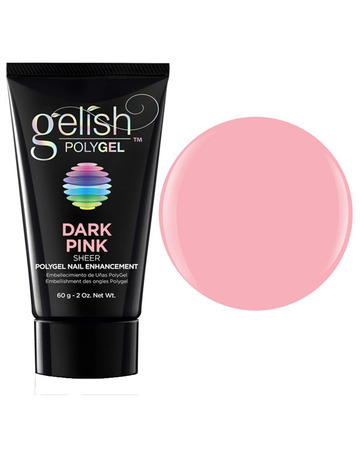 Morgan Taylor Gelish Polygel Dark Pink sheer