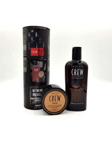 Pack American Crew Shampooing Hydratant Quotidien   Pommade