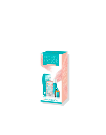 Pack Soin Couleur Moroccanoil Rose Gold