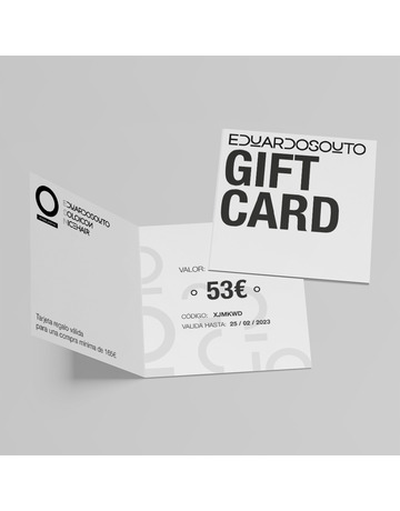 Carte cadeau de 53 €