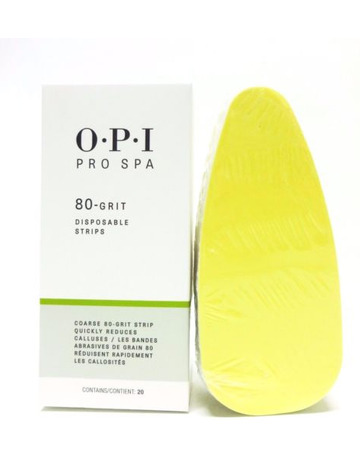 Tiras desechables para Opi Foot File de 80 o 120 grit