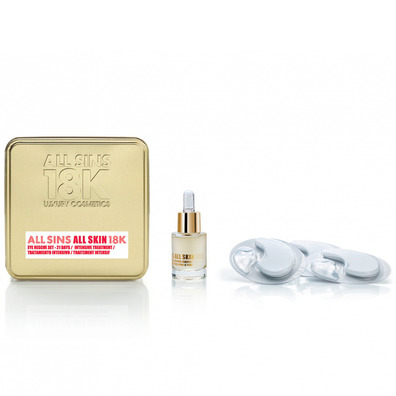 All Sins 18K Eye Rescue Set 21 Jours Traitement Intensif