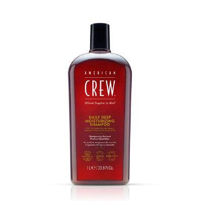 Shampooing hydratant en profondeur quotidien American Crew 1000 ml