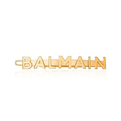 Balmain Édition Limitée Logo Cheveux Diapositive SS20