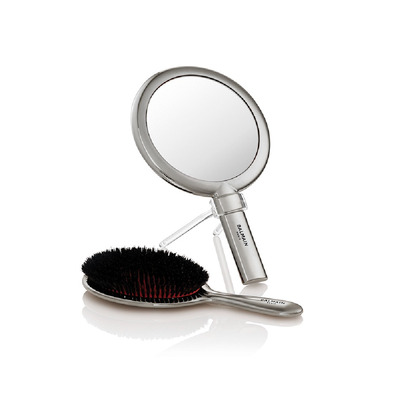 Brosse Spa &amp; Miroir à Main Balmain Silver