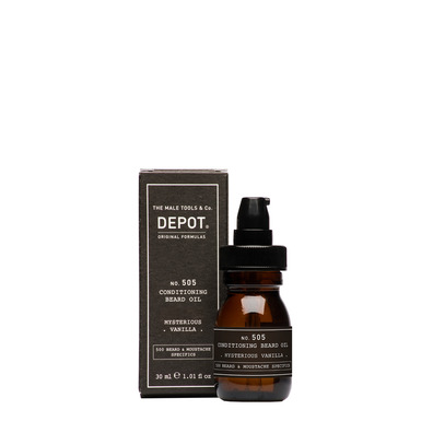 Dépôt n ° 505 Huile à barbe revitalisante Ginger & Cardamom