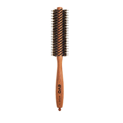 brosse ronde evo spike avec poils et poils en nylon evo 14mm