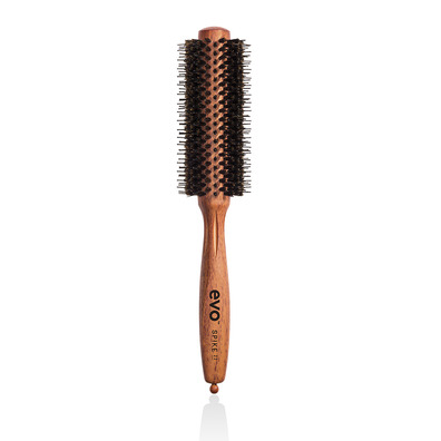 brosse ronde evo spike avec poils et poils en nylon evo 22mm