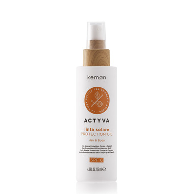 Kemon Actyva linfa solare oil spf 6