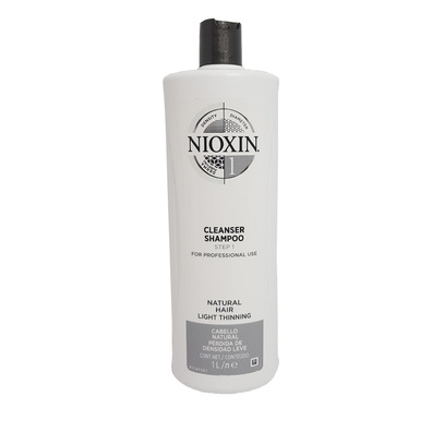 Nioxin + 1 + Nettoyant + Shampooing 1000 ml