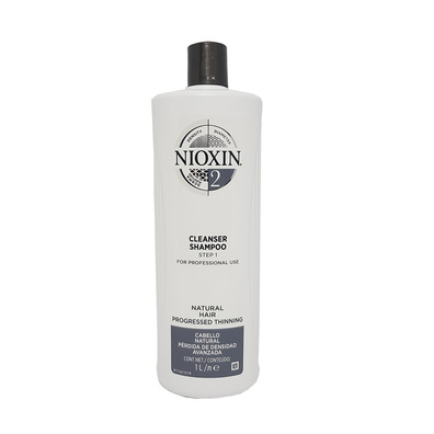 Nioxin + 2 + Nettoyant + Shampooing 1000 ml