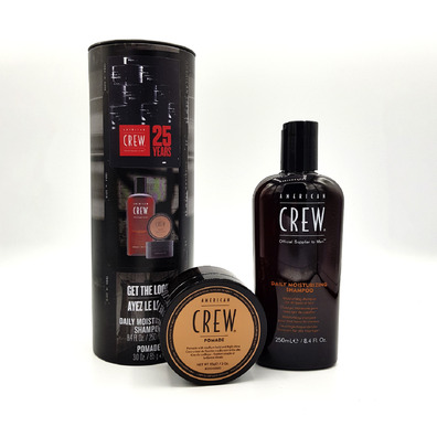 Pack American Crew Shampooing Hydratant Quotidien   Pommade
