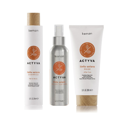 Pack Kemon Actyva Linfa Solare Shampoo + Masque