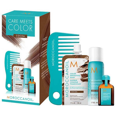 Pack Soin Couleur Moroccanoil Cocoa