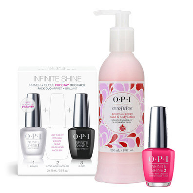 Pack Opi Shine duo + Avojuice Peony + ISL Strawberry Margarita