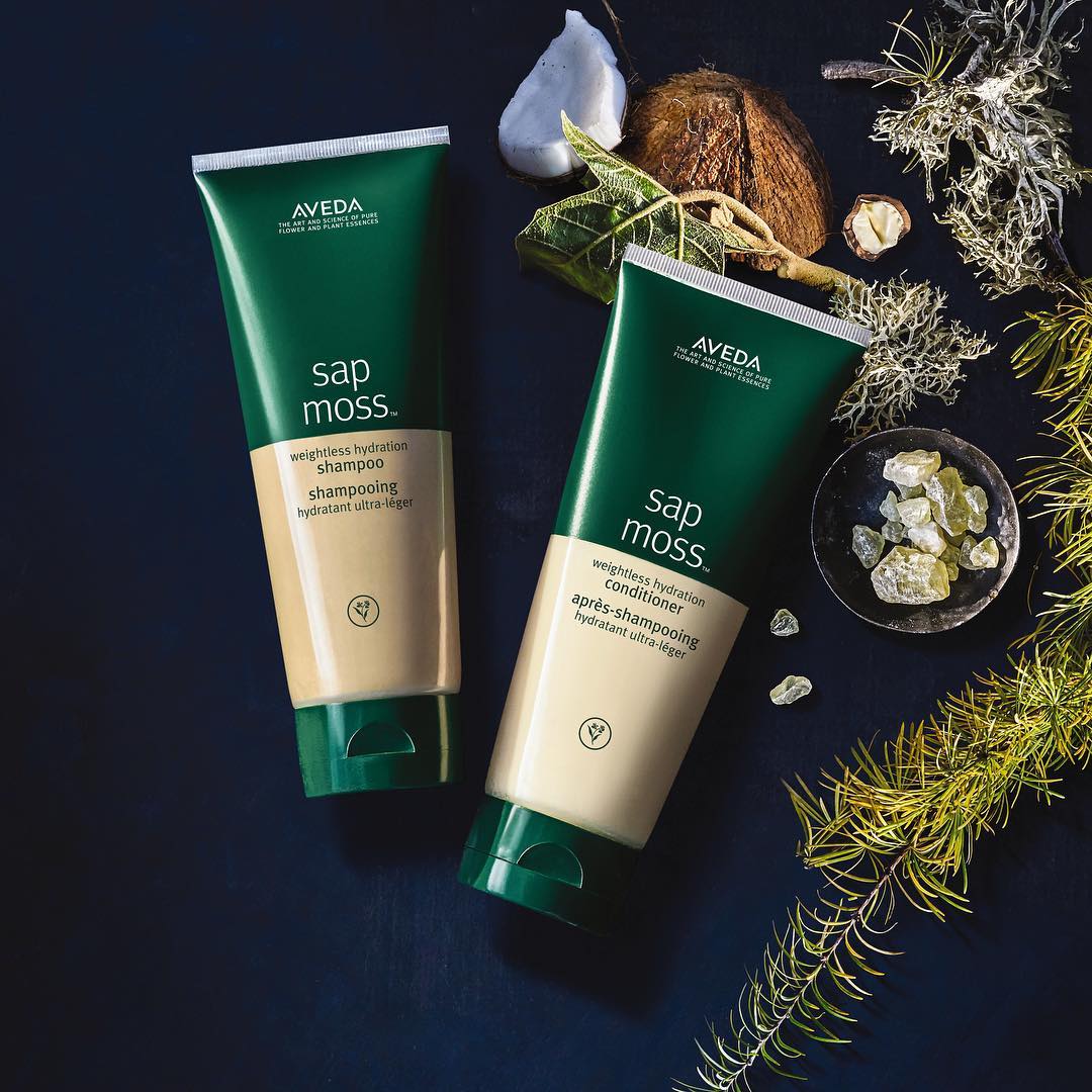 Productos naturales para el cabello de la marca Aveda